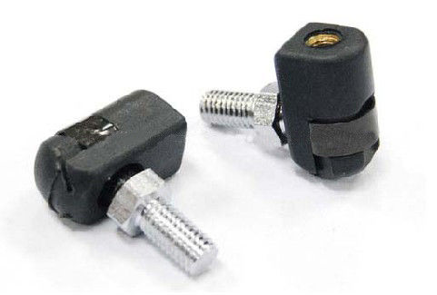 Plastic ball joints for furniture gas spring