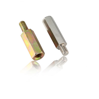 Hex pillars and standoffs,female-male,steel,H10-M6x50+12